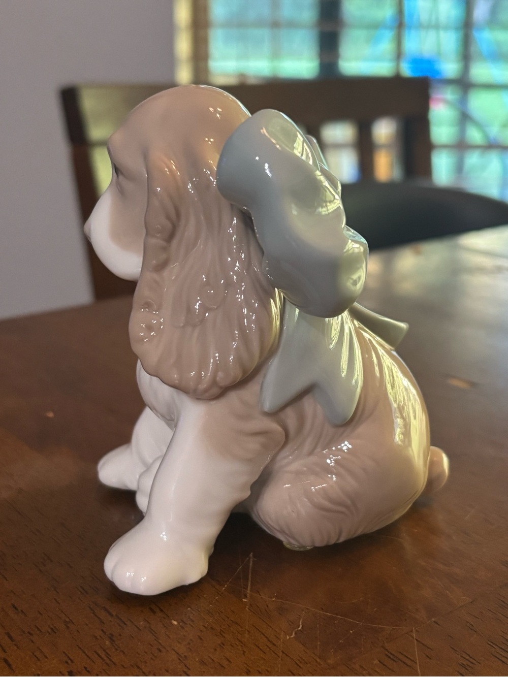 NAO by Lladro #1349 "Puppy Present" Porcelain Figurine VTG 1999 Spain - Picture 2 of 7